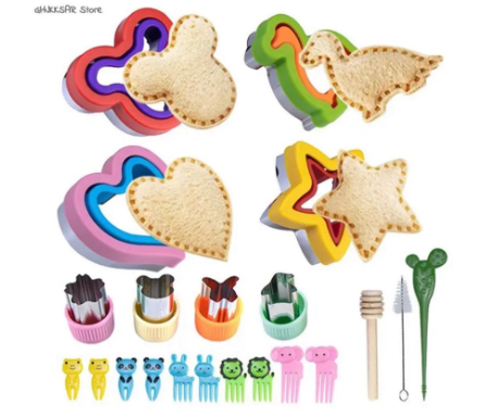 kit cortador de alimentos para lonchera